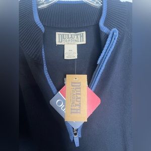 Men's Rocket Science 1/4 Zip Mock Sweater NWT Size 2XL